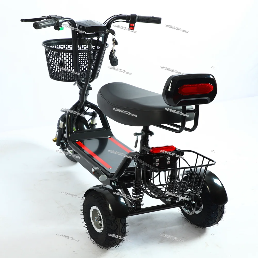 Folding Electric Scooter - Electric Tricycle 12-inch New Men's and