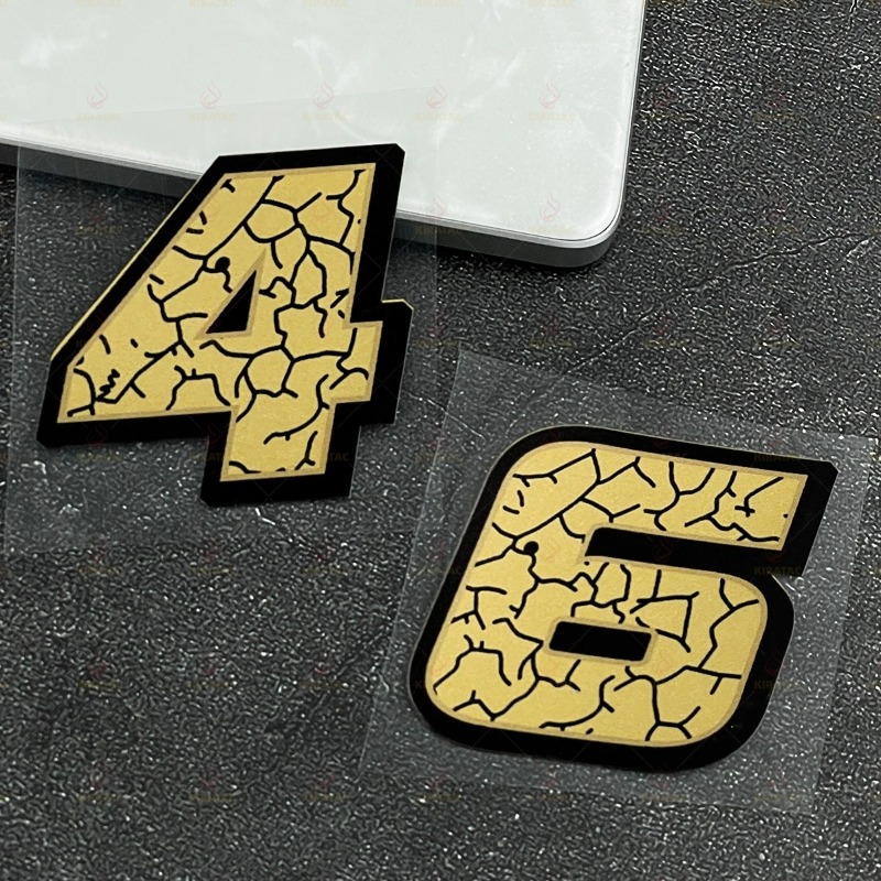 2Pcs/Set Matte Gold Crack Effe - Scooter Helmet Set review and price