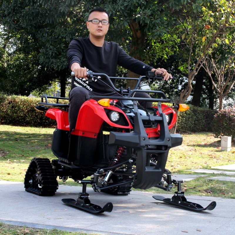 125cc 4-Stroke Gas Snowmobile  - Electric Scooter Adults review and price