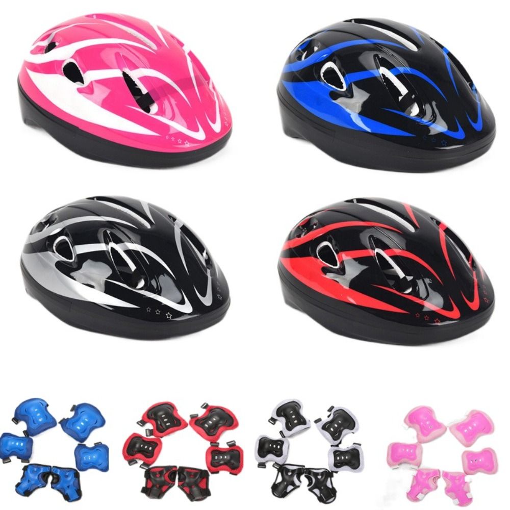 Kids Helmet Knee Elbow Pads Wr - Scooter Helmet Set review and price