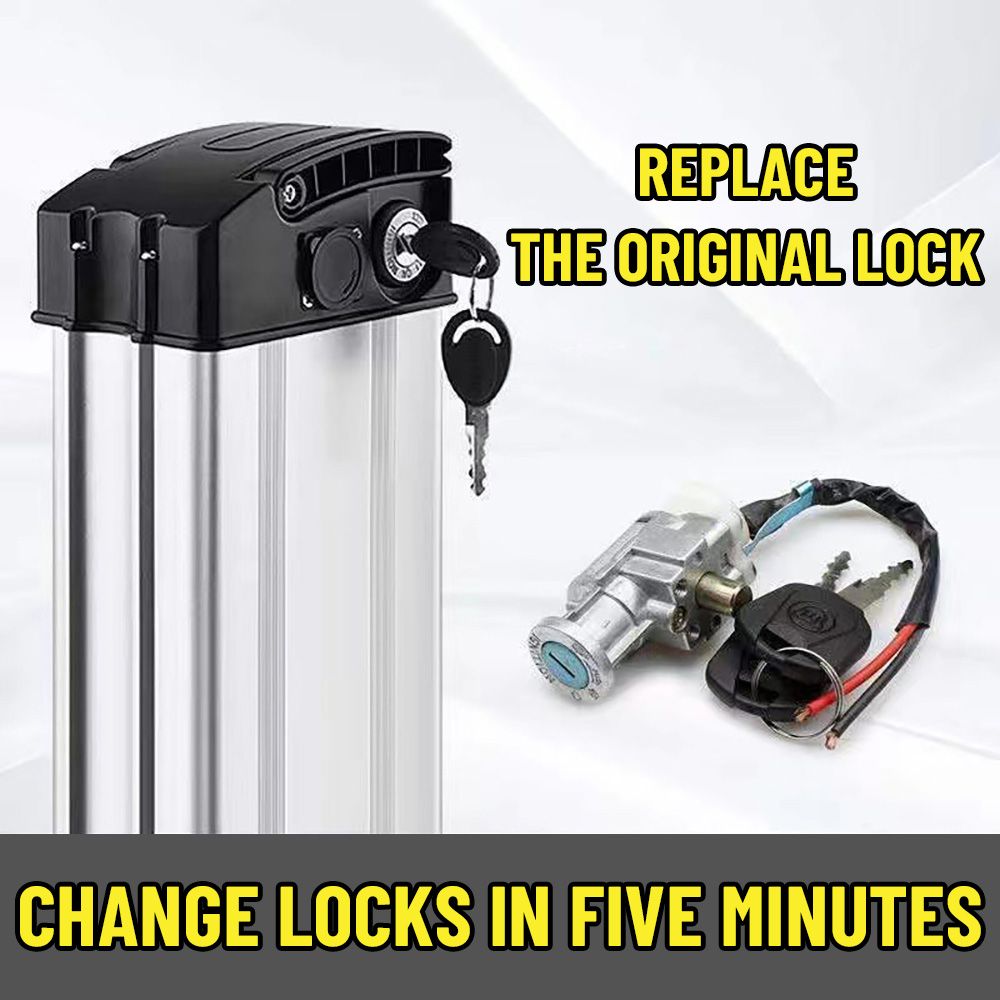 E-Bike Battery Lock With 2 Key - Electric Scooter Charger review and price