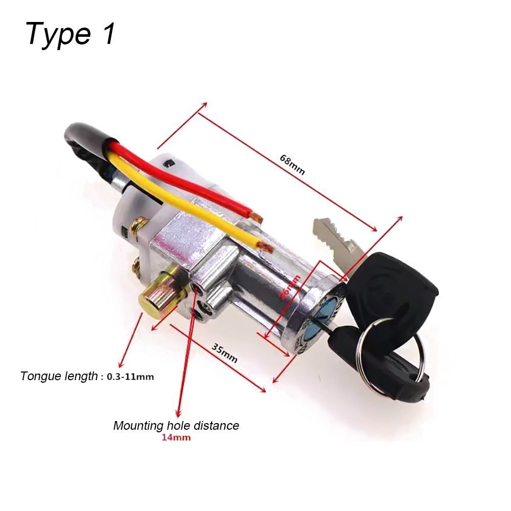 E-Bike Battery Lock With 2 Key - Electric Scooter Charger review and price