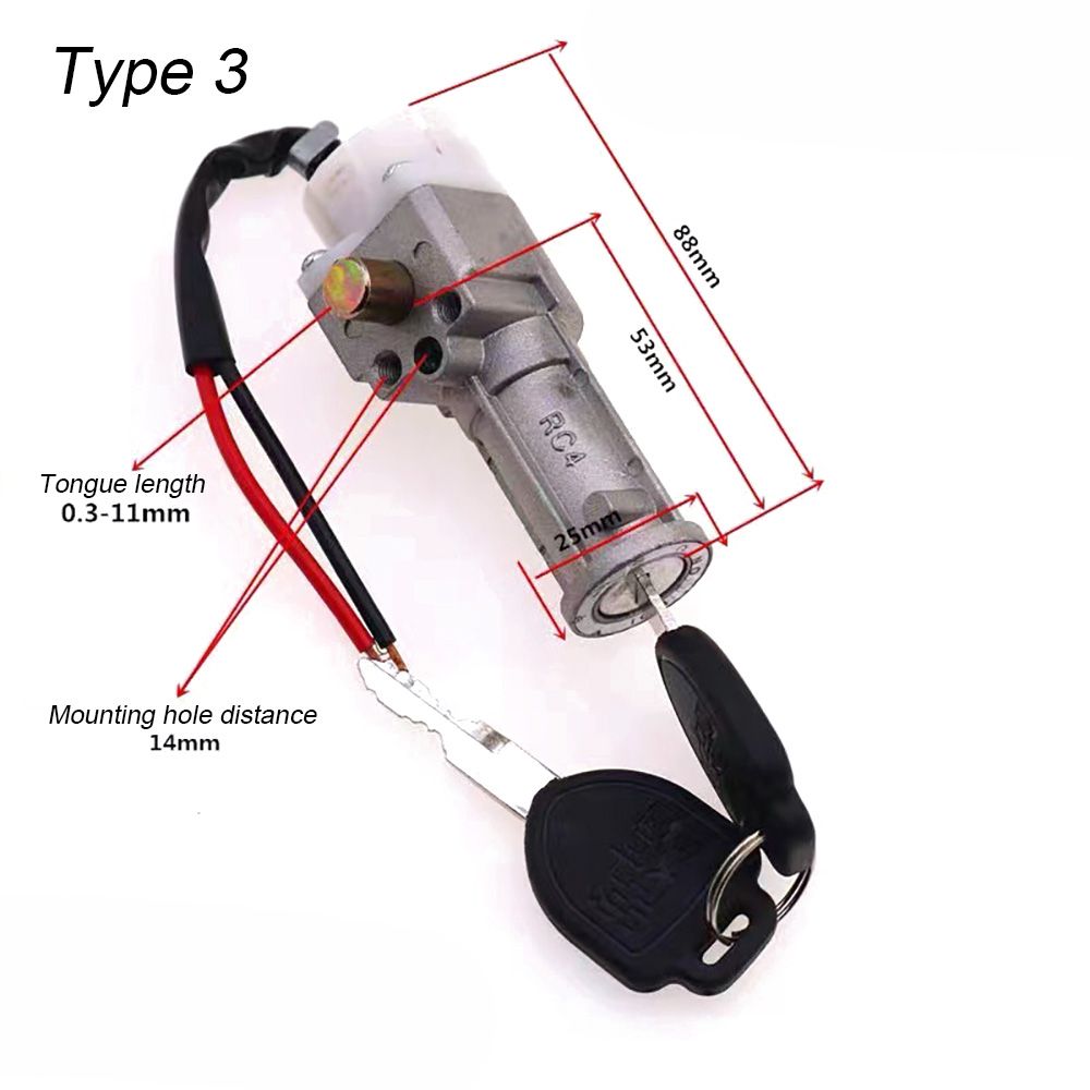 E-Bike Battery Lock With 2 Key - Electric Scooter Charger review and price