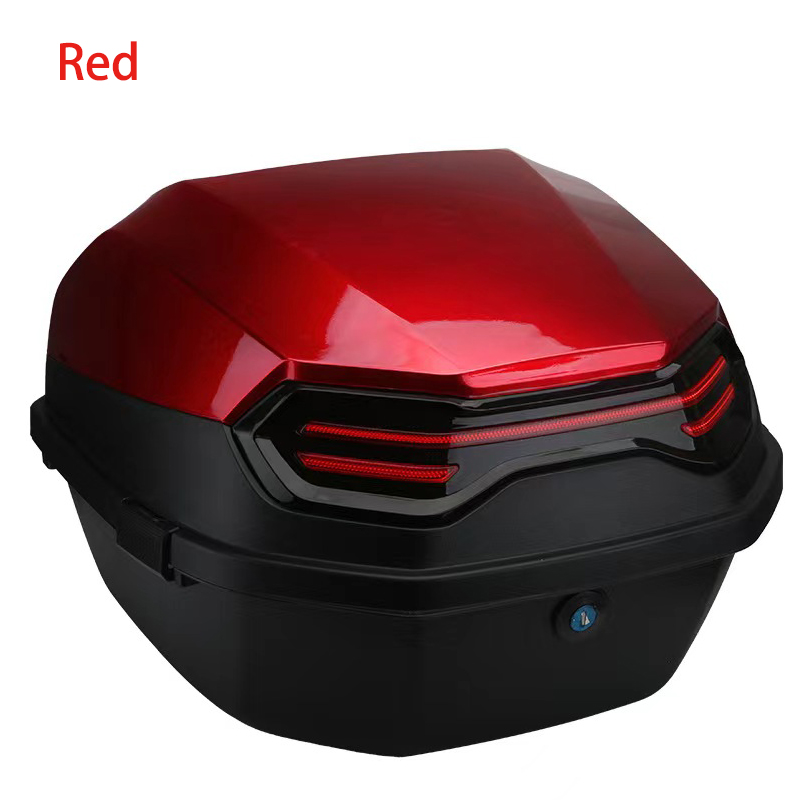 Motorcycle Tail Box Scooter Bo - Scooter Helmet Set review and price