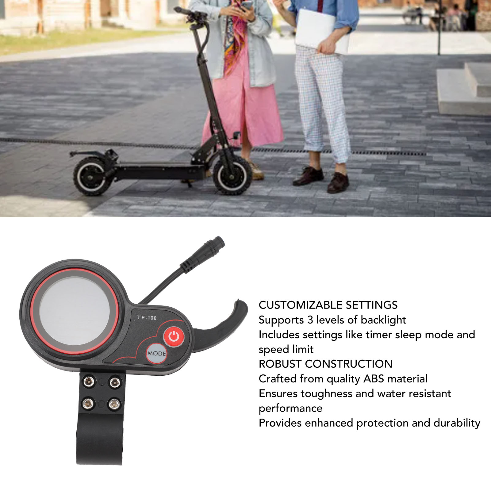 48V TF 100 Electric Scooter LC - Electric Scooter review and price